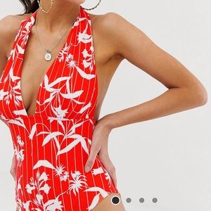 🆕ASOS Fuller Bust Plunge Swimsuit